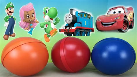 Lightning Mcqueen Thomas The Train Bubble Guppies Super Mario Brothers