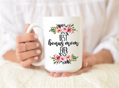 Best Bonus Mom Ever Coffee Mug Mothers Day T Cute Etsy