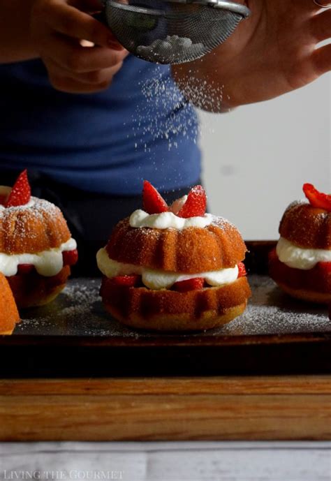 Strawberries And Cream Naked Bundt Cakes Bundtbakers Living The Gourmet