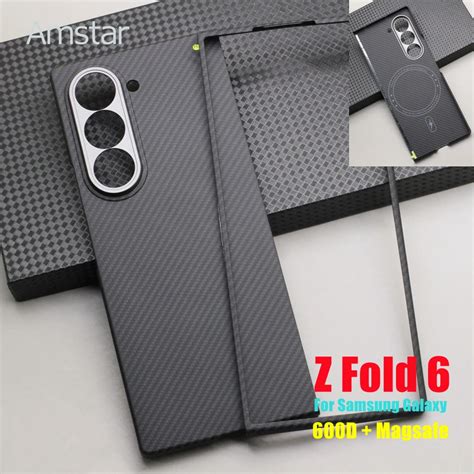 Amstar Real Carbon Fiber Phone Case For Samsung Galaxy Z Fold Ultra