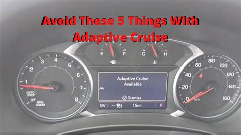 How Adaptive Cruise Control Works How To Use And Things To Avoid YouTube