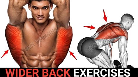 Fastest Effective Wider Back Exercises Youtube