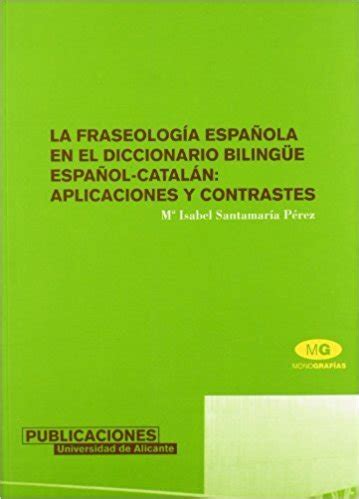 PDF La fraseología española en el diccionario bilingüe español