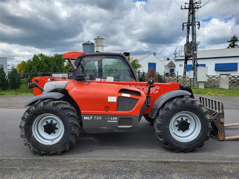 Manitou 735 MLT Powershift 120LSU ładowarka 741 634 jcb merlo Dębno