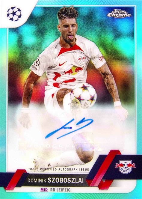 Dominik Szoboszlai Topps Chrome Uefa Club Competitions Ca Ds