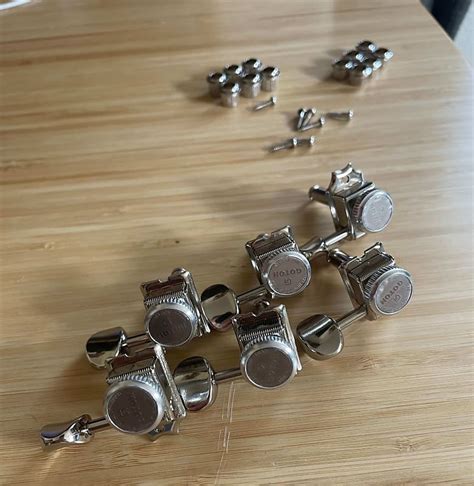 Gotoh Sd91 05m Mgt Nickel Locking Tuners Set 6 In Line Reverb