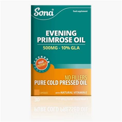 Sona Evening Primrose Oil 500mg Capsules 60 Pack Osullivans