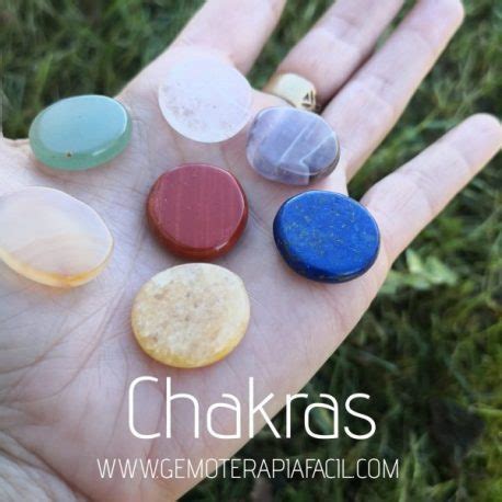 Kit chakras redondo Gemoterapia Fácil Tienda de minerales online