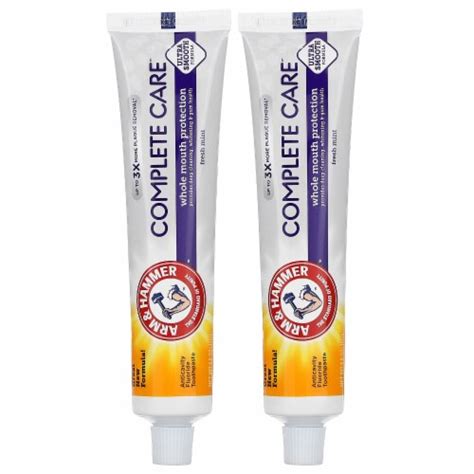 Arm Hammer Complete Care Anticavity Fluoride Toothpaste Fresh Mint