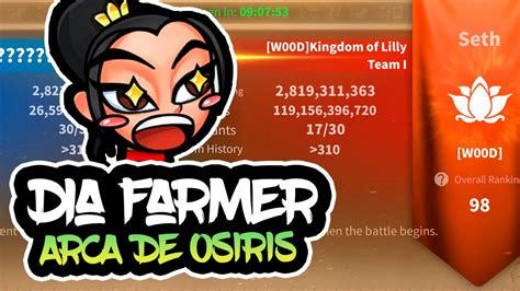 Farming Y Arca De Osiris Rise Of Kingdoms En Espa Ol Youtube