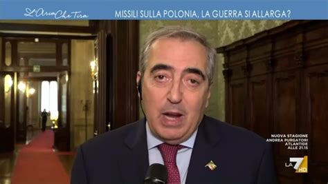 Missili Sulla Polonia Maurizio Gasparri La Notizia Di Ieri Sera Ha