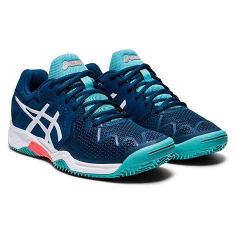 Asics Gel Resolution 8 Gs Clay Shoes Blue Smashinn