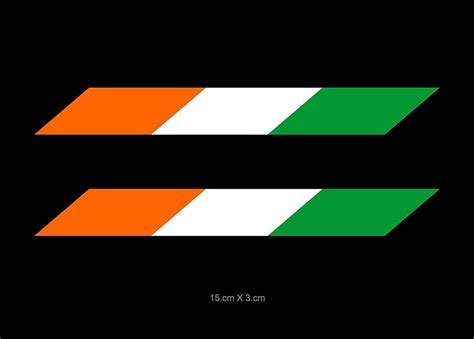 Indian Flag Vinyl Decal Sticker