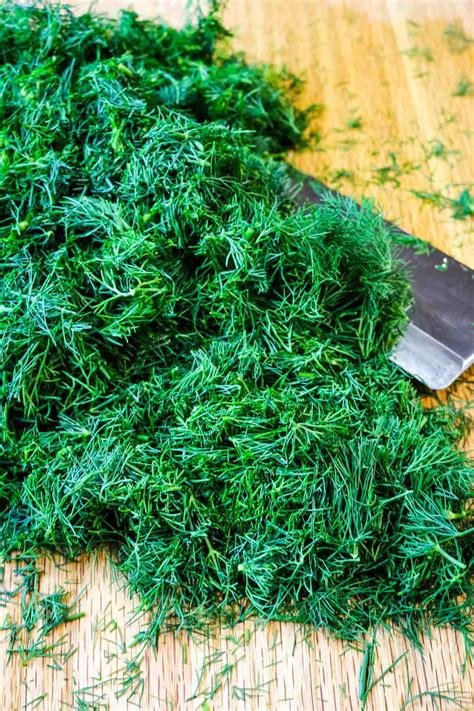 How To Chop Fresh Dill Maximize Cut Herb In Cooking Prepare Nourish