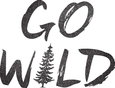 Go Wild Sticker For Sale By Cabinsupplyco Prachtige Tekeningen