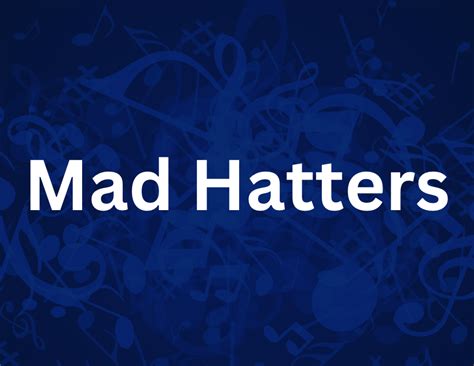 Mad Hatters Quartet Region 10 Sweet Adelines