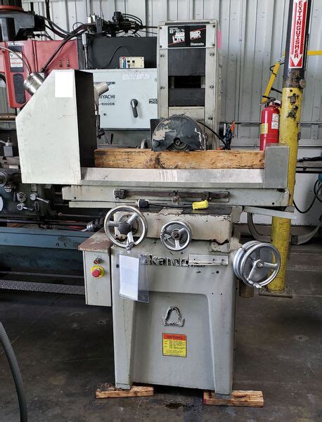 X Okamoto Linear Precision Hand Feed Surface Grinder