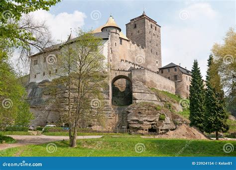 Kost Castle Hrad Kost Stock Photo Image Of Ruin Blue 23924154