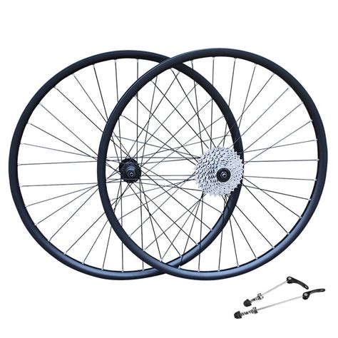 Qr 700c 28 Hybrid Bike Disc Brake Wheel Set 7 8 9 10 Speed Kenda 35c 38c 42c Ebay