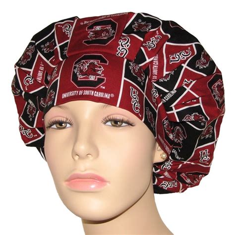 Scrub Caps South Carolina Cotton Fabric Scrubheads Scrub Hats Etsy