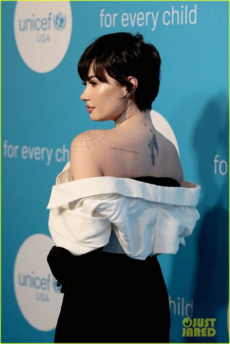 Demi Lovato Slays In Black And White Ahead Of Unicef Gala 2022