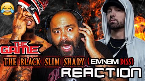 The Game The Black Slim Shady Eminem Diss Reaction Youtube