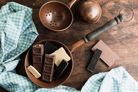 Free Photo Delicious Chocolate Composition