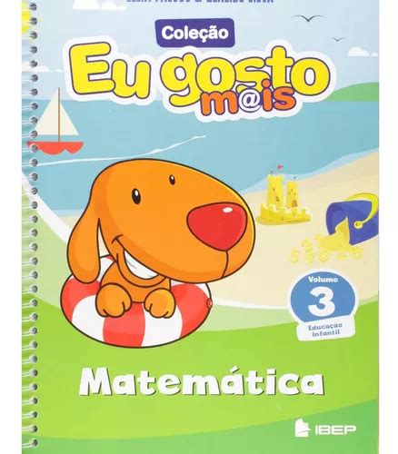 Livro Eu Gosto Mais Matem Tica Vol Cole O Eu Gosto Mais Frete Gr Tis