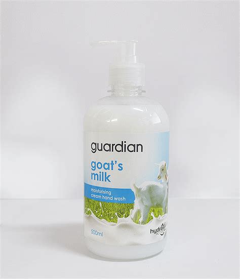 Guardian Moisturizing Cream Hand Wash Goat Milk 500ml Rose Pharmacy