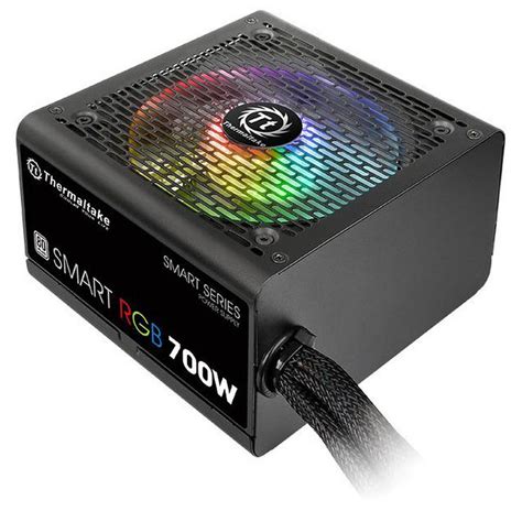 FUENTE THERMALTAKE SMART RGB 700 W 80 PLUS WHITE Mexx computación