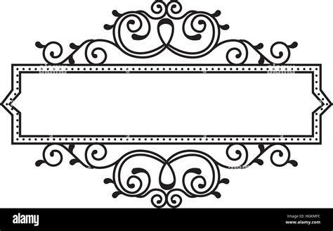 Victorian Frame Stock Vector Images Alamy