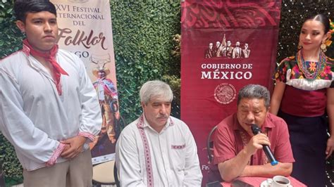 Confirman edición 26 del Festival Internacional del Folklor de Hidalgo