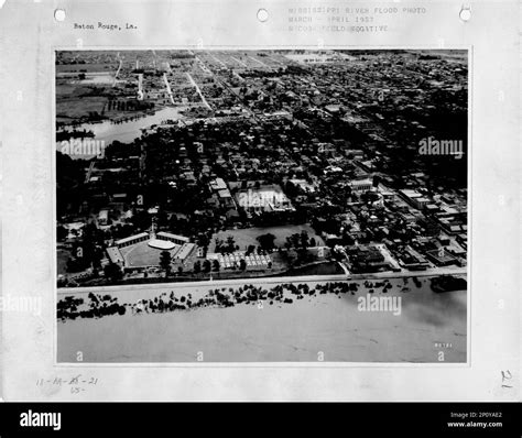 Louisiana Baton Rouge Aerial Photograph Stock Photo Alamy