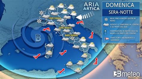 Fine Del Caldo Anomalo Dal Week End Aria Artica Sull Italia Meteo