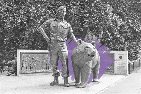 A brown bear became an army corporal during WWII. — History Facts