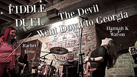 The Devil Went Down To Georgia Fiddle Duel Youtube