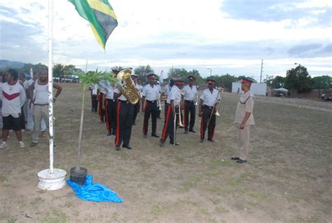 Dsc4687 The Jcf Band Gets Ready To Kick Of Police Nationa Flickr