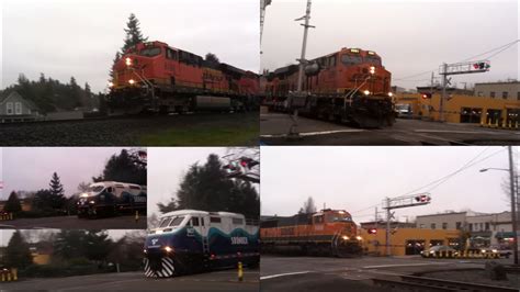 Railfanning In Kent WA PART 2 Sounder Bonus Shots YouTube