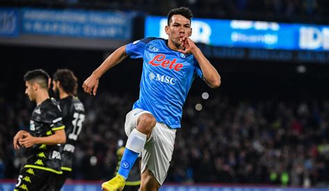 Chucky Lozano Anota Gol Con El Napoli A D As De Concentrarse Con M Xico