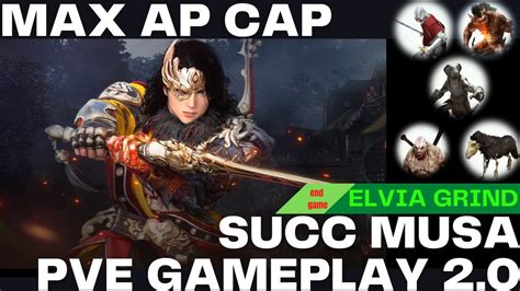 BDO Musa Succession PVE Max AP Gameplay In Elvia Server YouTube