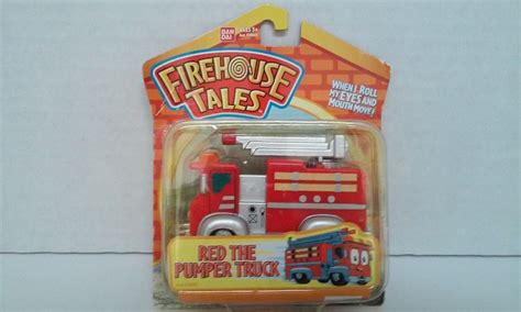 Firehouse Tales Red The Pumper Truck Cartoon Network Fire Truck Bandai