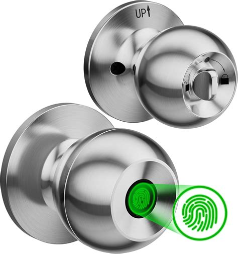 Amazon Ghome Smart Door Knob Fingerprint Door Lock Rechargeable