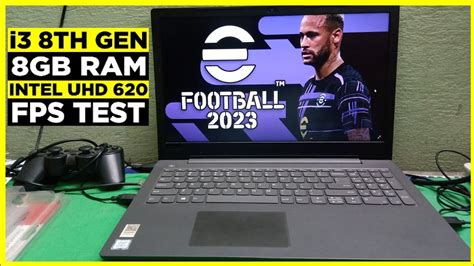 EFootball 2023 Game Tested On Low End Pc I3 8GB Ram Intel UHD 620 Fps