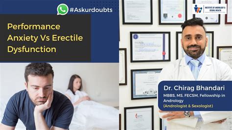 What Is Performance Anxiety And How It Cause Erectile Dysfunction In Men Explained By Doctor