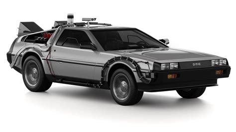 Delorean Back To The Future D Model By Zampvers