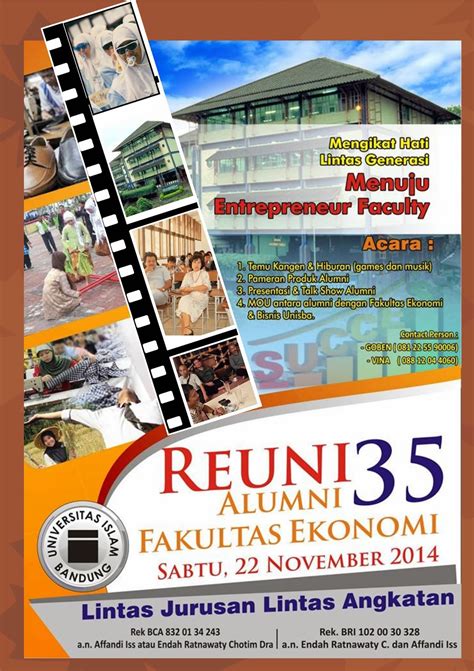 Reuni 35th Alumni Fakultas Ekonomi Unisba Proposal Reuni 35th Alumni