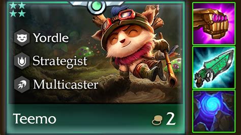 Tft Set 9 Đtcl 9 Teemo⭐⭐⭐⭐ ĐŨn LÌ MÙa 9 CỰc MẠnh NẤm NhiỀu ĐẾn