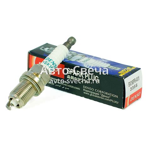 Свеча зажигания Denso 3356, SK16PRA11 "Iridium" (SK16PR-A11) - Авто-Cвечи
