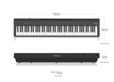 Roland Fp X Bk Stagepiano Schwarz Digitalpiano Mit Lautsprechern