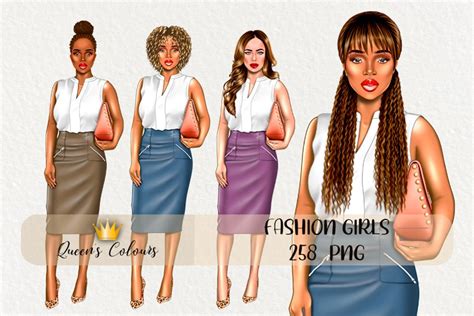 Boss Babe Clipart Planner Girl Clipart Boss Woman Clipart
